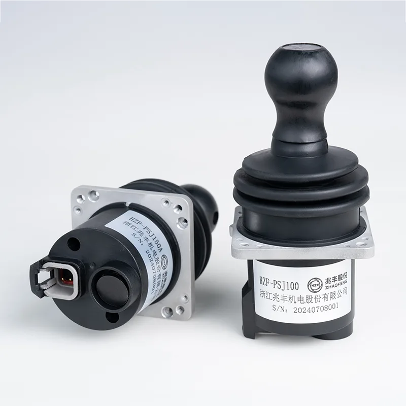 Vodotesen električni krmilni ročaj za industrijska vozila